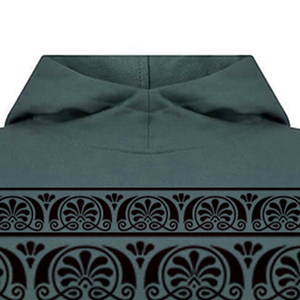 Sweat à capuche long d'hiver pour femmes avec poche polaire avec design doublé Nouveaux sweats à capuche islamiques respirants modestes pour femme - Product Image 3