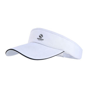 Logo personnalisé Tennis & Sports de plein air Protection vide chapeau haut de forme avec impression bouffante pour le baseball, la plage et le tennis - Product Image 1
