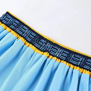 Ensemble d'uniformes d'échauffement de basketball personnalisés réversibles de haute qualité, noir/jaune, respirant, sans manches, grande taille - Product Image 6