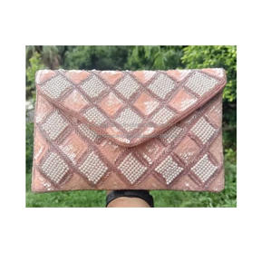 Indian Boho Designer Handmade Women's Canvas Messenger Bag Fashionable Shoulder Clutch for Evening Shopping Parties Wholesale - Product Image 5