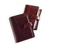 Couverture en cuir de Crocodile personnalisée A4 A5 dossier portefeuille 2023 personnalisé