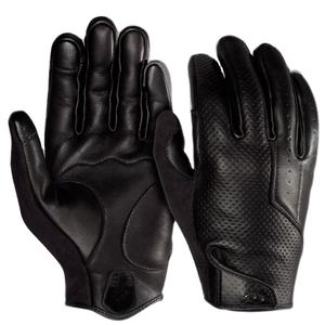 Gants de moto de course unisexes de qualité supérieure, en cuir de vachette, respirants, fermeture à boucle et crochet, adaptés à l'été - Product Image 4