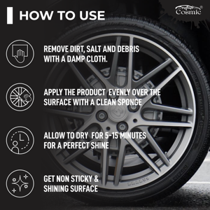 El mejor paquete de líquido brillante para neumáticos automotrices de 500ML de alto brillo para neumáticos de automóviles - Product Image 5