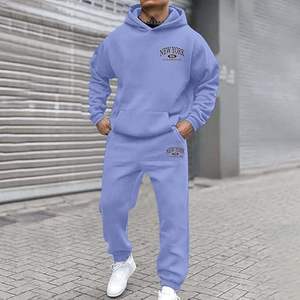 2025 tendance personnalisé hiver solide survêtement de qualité supérieure hommes et femmes ensembles de vêtements de sport pour marque privée et en vrac - Product Image 5