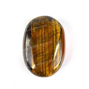 Piedra de Ojo de Tigre Natural de 5 cm, Cristal Semiprecioso Pulido para Protección y Confianza - Product Image 3