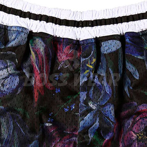 Shorts de sport pour hommes WEAR, haute qualité, imprimés, en maille, taille élastique, décontractés, séchage rapide, doux et légers - Product Image 3