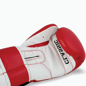 นวมชกมวยสำหรับฝึกชกมวยถุงมือหนังวัวใช้ฝึกฝนชื่อมืออาชีพมาใหม่ - Product Image 6
