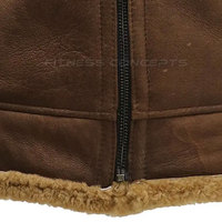 Veste en cuir et fourrure de mouton pour homme, sur mesure, de haute qualité, respirante et imperméable, meilleur prix du Pakistan pour la saison hivernale