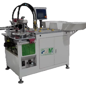 Machine d'injection de colle automatique à plaque de scellage, contrôlée par PLC, haute efficacité, avec moteur 3 kW, pour capuchons d'extrémité de filtre à air de précision - Product Image 1