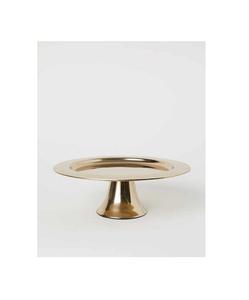 Soporte para pasteles de latón antiguo de alta calidad con estética inspirada en la antigüedad diseñada para combinar perfectamente con la decoración vintage - Product Image 5