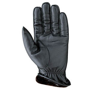 Guantes de cuero genuino cálidos de Invierno para mujer Nuevo diseño de moda para uso diario Casual Guantes de vestir negros de Pakistán - Product Image 5