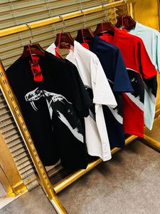 T-shirt Homme Grande Taille en Soie/Coton 300 Grammes Anti-boulochage Uni Manches Courtes Col Rond Décontracté Respirant Écologique OEM ODM - Product Image 6