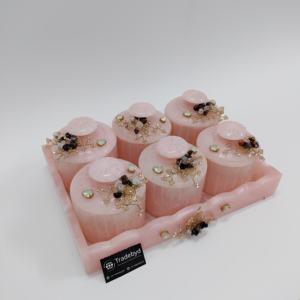 Nouvel arrivage de pot décoratif en résine avec plateau de rangement ensemble de chocolat de luxe décoration de cuisine Conistar produits de luxe par tradebyd - Product Image 5