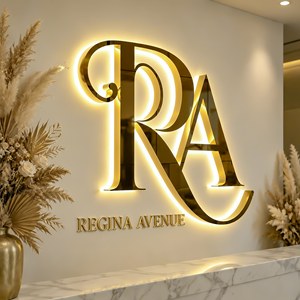 Enseigne LED personnalisée avec lettres en relief rétroéclairées pour institut de beauté, enseigne personnalisée pour devanture de magasin, lettres en relief 3D pour logo d'entreprise - Product Image 6