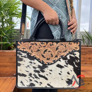 Diseñadores de marcas famosas de cuero de vaca genuino para mujer, bolso de mano informal a la moda, bolso cruzado para mujer 2025 para mujer - Product Image 1