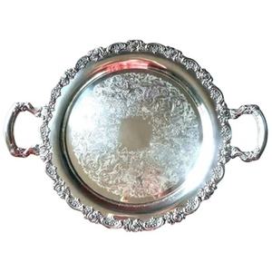 Plateau de service alimentaire en acier inoxydable personnalisé de la meilleure qualité Plateau de table de cuisine au design élégant, idéal pour la maison et les événements - Product Image 1