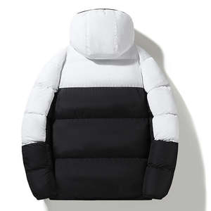 Abrigo de piel ligero para exteriores con logotipo personalizado para hombre, chaqueta acolchada personalizada para hombre, chaqueta acolchada de invierno Unisex de gran tamaño - Product Image 2