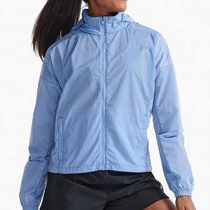 เสื้อแจ็คเก็ตปั่นจักรยานผ้าแคนวาสกันน้ำกันลมสำหรับผู้หญิง ลายปักตัวอักษร น้ำหนักเบา เหมาะสำหรับฤดูหนาว - Product Image 1