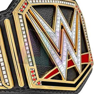 Custom <b>Leather</b> High Waist Wrestling <b>Belt</b> for Events Awards Tournaments & Fan Collections-High Quality Durable Strong Build - Product Image 4