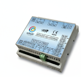 WITTELB WIN-RG Puerta de Enlace IoT 4G 4DI 4DO 4AI E/S Integrada Modbus RTU RS485 12V/24V 10A Plástico ABS de Grado Industrial - Product Image 4