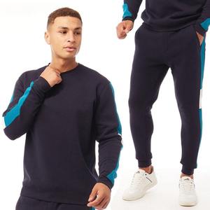 Último 2025 diseño personalizado hombres Slim Fit apilado chándal hombres chándal hecho a medida hombres Jogging traje - Product Image 2