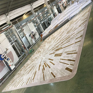 Ensembles de tapis tuftés à la main modernes personnalisés tapis au design abstrait tapis commercial mural fait main pour hôtel villa - Product Image 6