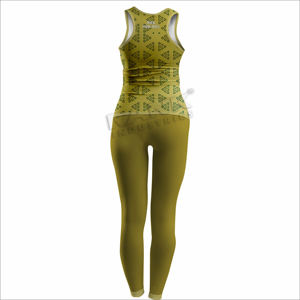 Ensemble de vêtements de fitness pour femmes Ensemble de yoga avec impression personnalisée Ensemble de yoga pour femmes Offre Spéciale Ensemble de yoga pour femmes - Product Image 3