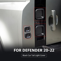 Abat-jour de feu arrière 12V nouvel état noir extérieur capots arrière couvercle de feux adapté pour Land Rover Defender 90 110 pour rénovation