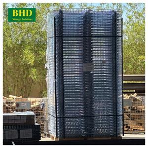 Plataforma de malla de alambre de acero más vendida, estantería de palés en forma de lágrima, BHD, protegido contra la corrosión, fabricado en Vietnam para inventario de almacén - Product Image 6