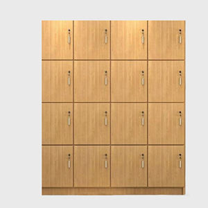 Gabinete de Almacenamiento de Madera Personalizado para Uso Comercial, Muebles Escolares, Diseño Moderno para Espacios Compartidos en Universidades, Gimnasios y Oficinas - Product Image 2