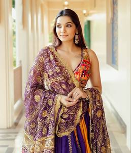 ALC SERIES Modern Navratri Chaniya Choli spécial pour les fêtes Design réversible toutes saisons - Product Image 5