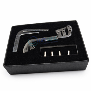 Localizador de Altura de Brackets Manual de Acero Inoxidable para Odontología Profesional, Ajustable y Móvil, para Medición en Laboratorio Dental - Product Image 2