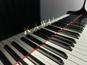Piano droit KAWAI US5X fabriqué au Japon, noir, son puissant, longue tenue, mécanisme à marteaux robuste importé. - Product Image 2