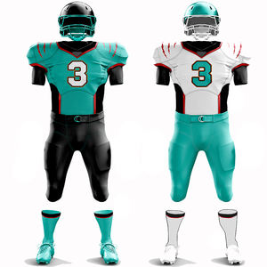 Uniforme de football américain pour hommes, Logo personnalisé 100% Polyester - Product Image 2