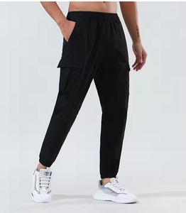 Pantalones Cargo informales para hombre con logotipo personalizado 2025, pantalones de chándal elásticos para entrenamiento, pantalones tácticos con cordón para senderismo y múltiples bolsillos - Product Image 5