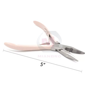 Human Hair <b>Extension</b> <b>Beads</b> Pliers Tool Kit Wholesale Price Hair <b>Extension</b> Tools For Online Sale - Product Image 3