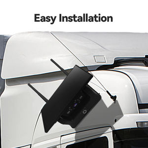 Caméra <span class=keywords><strong>de</strong></span> <span class=keywords><strong>recul</strong></span> WiFi AHD HD alimentée par énergie solaire, étanche, pour bus, camion, camping-car, voiture, compatible avec les téléphones IOS et Android - Product Image 4