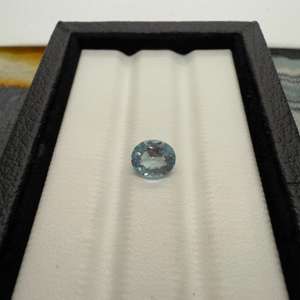 Piedra de Aguamarina azul Natural facetada de corte ovalado suelto de calidad superior para fabricación de joyas y manualidades - Product Image 1