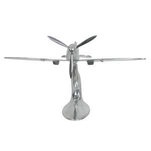 Modèle d'avion Spitfir en échelle avec socle, finition brillante, cadeaux d'entreprise originaux, artisanat, modèle d'avion à hélice - Product Image 5