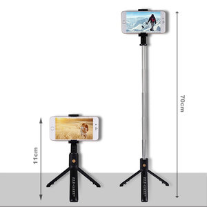 Baston Selfie for <b>Bluetooth</b> 4.0 Tripod with Remote Control Telescopic and Foldable Compatible with Android Phones Action <b>Cameras</b> - Product Image 3