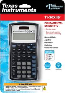Calculadora Científica, Negra con Detalles Azules (30XIIS/TBL/1L1/BK) - Product Image 4