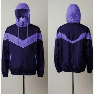 MOVATEXTILES Men's Windbreaker <b>Jacket</b> Waterproof Lightweight Hooded Fishing <b>Hiking</b> Breathable Nylon Windbreaker Tracksuit - Product Image 5