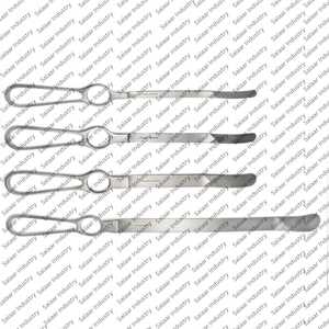 Salaar Industry Darrach Ensemble de 4 rétracteurs, instruments chirurgicaux orthopédiques, acier inoxydable allemand, rétracteurs certifiés CE ISO - Product Image 5