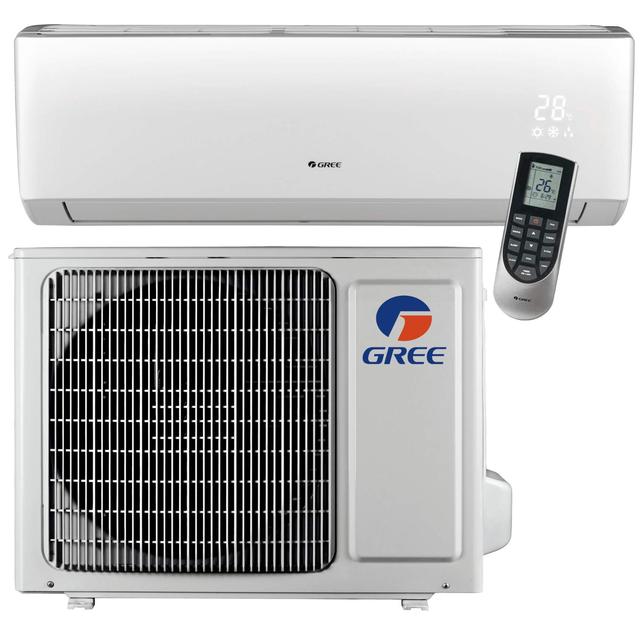 Gree 24,000 BTU 16 SEER LIVO+ Wall Mount Ductless Mini Split Air Con.ditioners Heat Pump 208/230V For Sale
