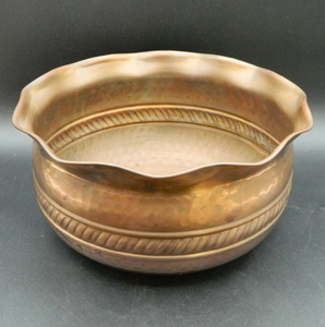 Maceta de Cobre Brillante de Lujo, Maceta de Metal para Interiores y Exteriores para Plantas Pequeñas o Flores, Decoración Única para el Hogar - Product Image 3