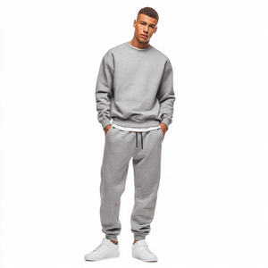 Jogger polaire pantalons de survêtement hommes en plein air Jogging Fitness pantalons de survêtement hommes 400 GSM polaire coton pantalons de survêtement hommes - Product Image 6