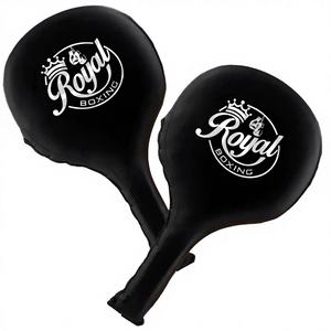 Paleta de perforación curvada negra Thai MMA Kickboxing Fitness Dummy Karate Muay Thai Taekwondo Training Mitts Pads Set Boxeo - Product Image 1