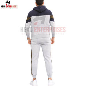 Ropa deportiva personalizada de alta calidad para hombre, recién llegado, chándal de invierno con cremallera, talla XL, ropa de calle cálida, transpirable, de talla grande - Product Image 4