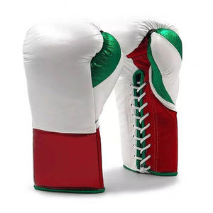 Venta al por mayor de guantes de boxeo personalizados de alta calidad logotipo personalizado vaca ocultar guantes de boxeo guantes de alta calidad - Product Image 4