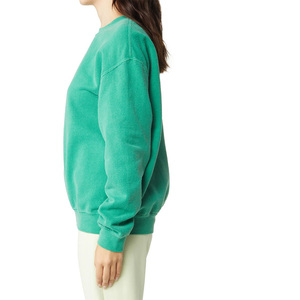 Sudaderas con capucha de mujer de alta calidad OEM nueva llegada ropa de invierno sudaderas de tela de rizo liso para mujer - Product Image 5